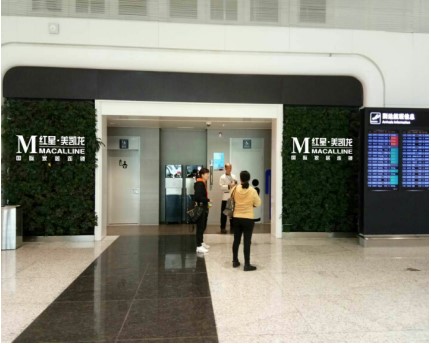 湖北武汉天河国际机场T3航站植物墙机场喷绘/写真布