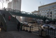 黑龙江哈尔滨动力区和平路九中门前天桥单面大牌