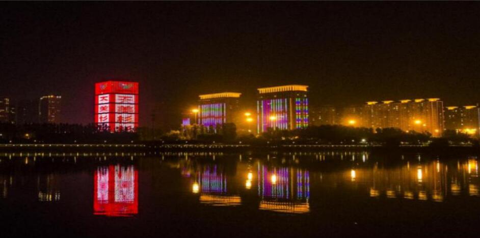 中国（太原）煤炭交易中心交易大楼楼体LED立方体