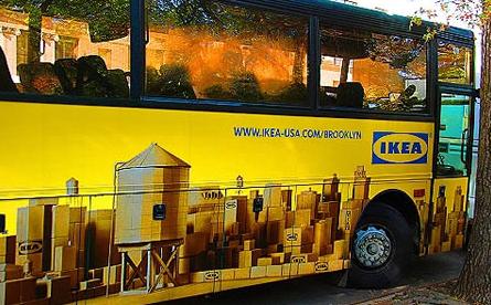 国外最具创意的公交车广告 快来看看？