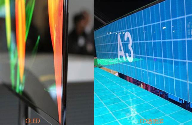 透明led屏幕与oled区别，哪个更好？我们一起探讨下！