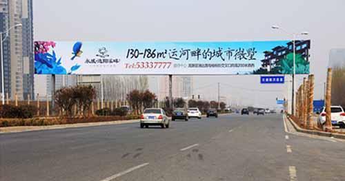 河南郑州中原区科学大道绕城东500米街边设施单面大牌