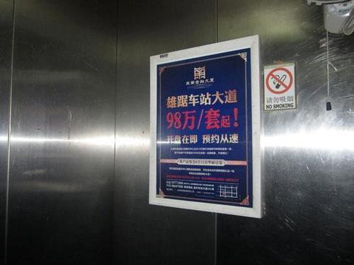 电梯广告具体的表现形式有哪些?电梯广告框架分为哪些材质？
