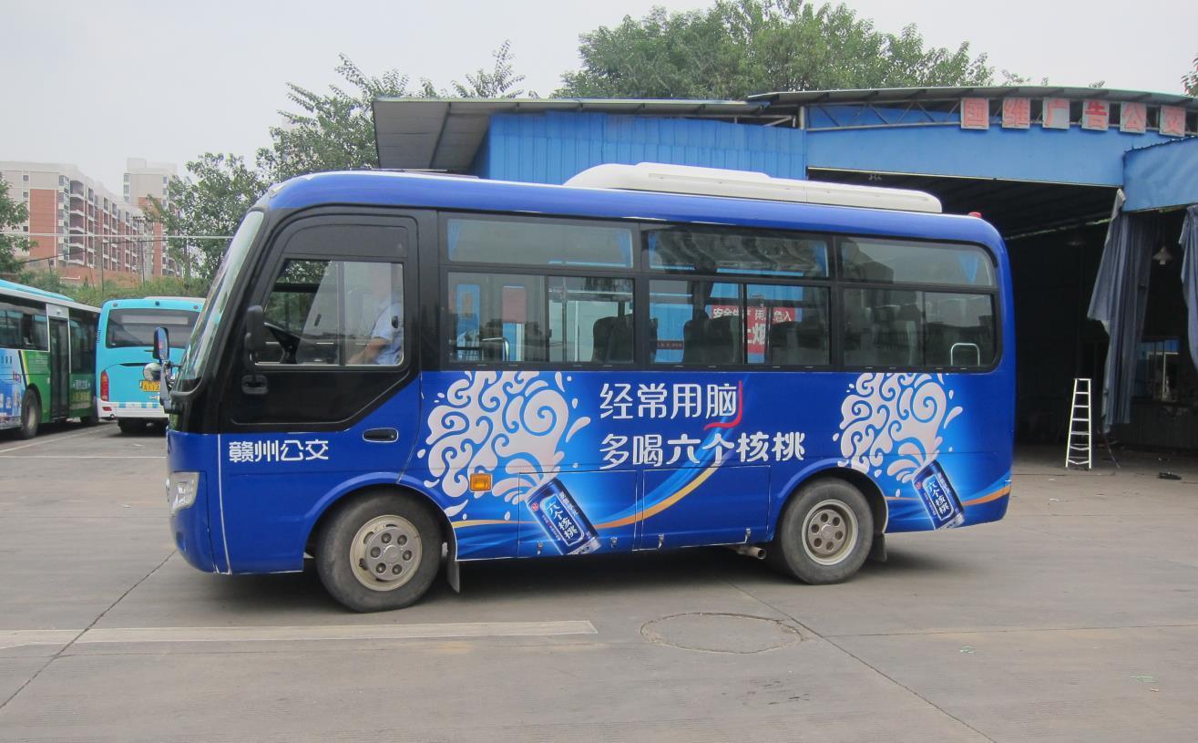 江西赣州317路（中巴）公交车车身