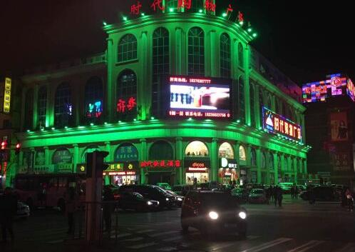 山西忻州忻府区时代购物广场商超卖场LED屏