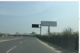 山东菏泽牡丹区日东高速东出入口与G220交汇高速公路单面大牌