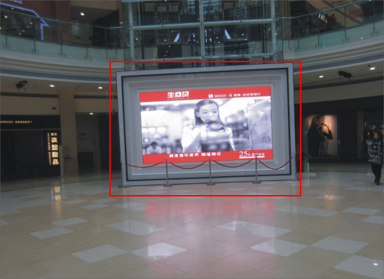 江苏苏州吴中区印象城购物中心一层室内商超卖场LED屏