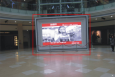 江苏苏州吴中区印象城购物中心一层室内商超卖场LED屏