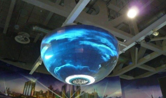 找广干货分享：LED球形屏科技展览创意显示