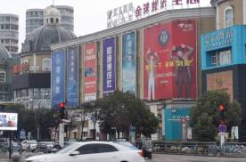 安徽蚌埠蚌山区淮河文化广场市民广场单面大牌