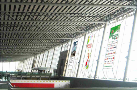 广东广州海珠区广交会展馆A区珠散北面玻璃幕墙ABM01~14会展中心喷绘/写真布