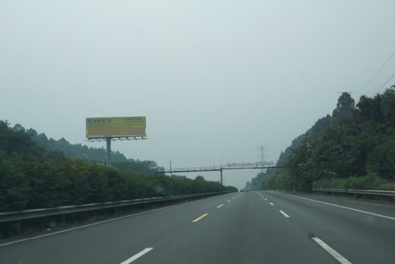 广东广州番禺区广珠北高速K16+260（官桥服务区）高速公路单面大牌