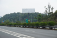 广东河源龙川县梅河高速K92+150/250（龙川服务区）高速公路单面大牌