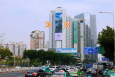 广东广州天河区天河路外经贸大厦银行金融保险LED屏