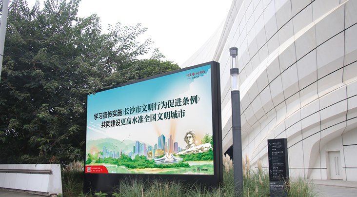 湖南长沙岳麓区文化艺术中心信息屏文体场馆LED屏