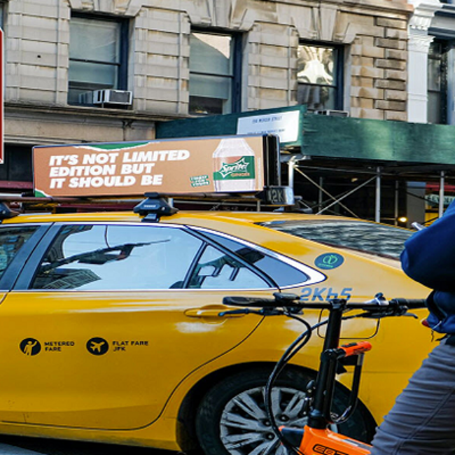 美国Firefly收购拉斯维加斯出租车广告 ，车载媒体如何掘金？