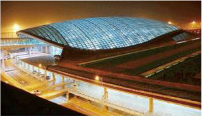 北京朝阳区全朝阳区首都机场GTC二层西侧轻轨站台机场灯箱广告