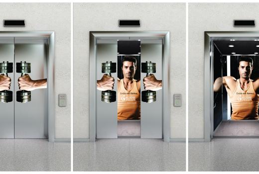 健身房除了发传单，投放电梯广告如何吸引周边人群到店消费