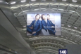 四川成都全成都双流国际机场T2航站楼二层出发候机区CD-TF05、9、11机场旗类广告