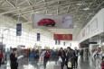 山东济南全济南遥墙国际机场二层国内出发厅JN-Q1、2、3、4机场旗类广告