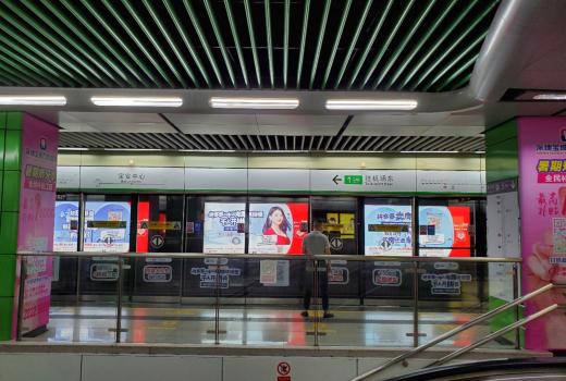 深圳地铁广告投放形式，一并哂纳地铁站广告的优势？