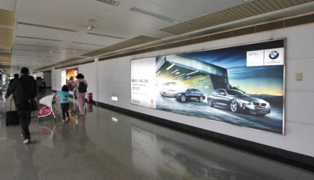 浙江杭州萧山萧山国际机场国内T1到达夹层HZ-AP-DA19机场灯箱广告