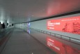 浙江杭州萧山萧山国际机场国内T3到达夹层HZ-APN-DA68、70机场灯箱广告