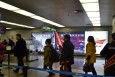北京朝阳区全朝阳区首都机场T2二层国内出发主安检口机场灯箱广告