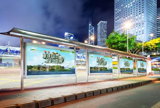 上海公交站台广告优势，笑纳公交站台灯箱广告尺寸？