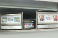 北京朝阳区全朝阳区西三环公主坟新兴桥下主路两侧街边设施灯箱广告
