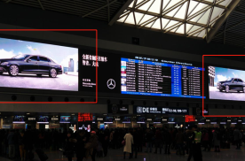 四川成都全成都成都双流国际机场T2国内出发D、E、F、G安检口机场LED屏