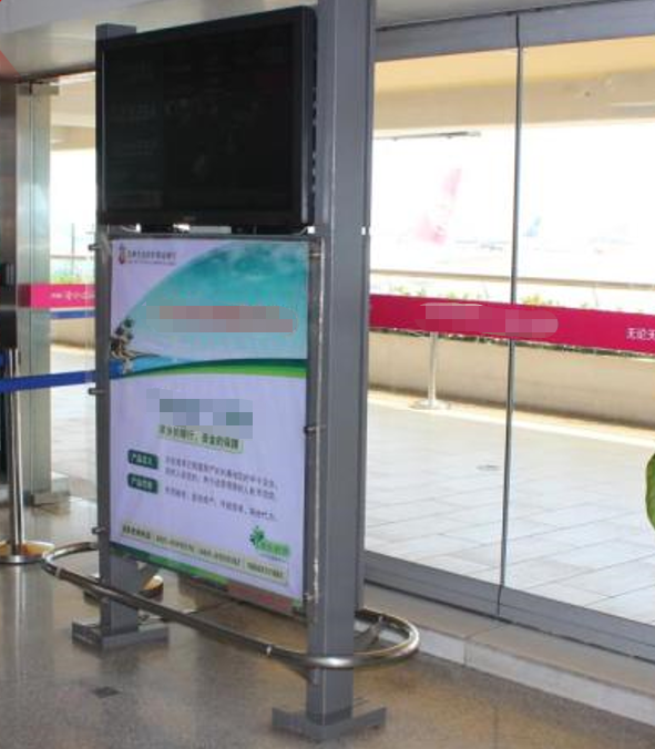海南三亚全三亚天涯区凤凰国际机场二层候机厅2-17至27机场灯箱广告