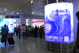 海南三亚全三亚凤凰国际机场候机楼一层1-2至1-5机场灯箱广告