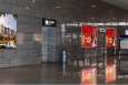 湖北武汉全武汉汉川站出站通道两侧墙面CZT-1-5 机场灯箱广告