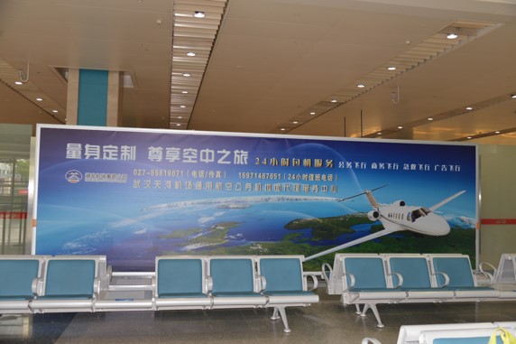 湖北武汉全武汉天河国际机场国内到达厅WTH-21N-H018机场灯箱广告