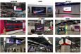 广东深圳地铁6号线屏幕地铁轻轨广告机/电视机