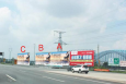 广东广州荔湾区广珠西高速南丫收费站入口A、B、C位高速公路单面大牌