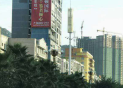 广西桂林临桂区金水路一品尚城墙面（往桂林方向）街边设施单面大牌