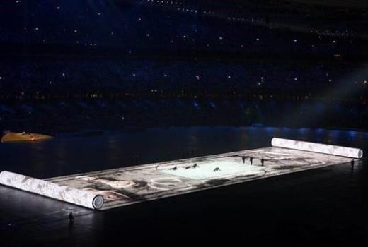 led显示巨幕 12年前那场瞩目的北京奥运会