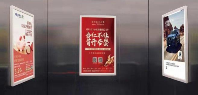江苏连云港海州区世纪凤凰城社区梯内媒体电梯海报