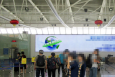 海南三亚天涯区凤凰国际机场出发大厅安检口外2-8机场灯箱