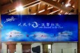海南三亚天涯区凤凰国际机场值机岛上方5-1、2机场单面大牌