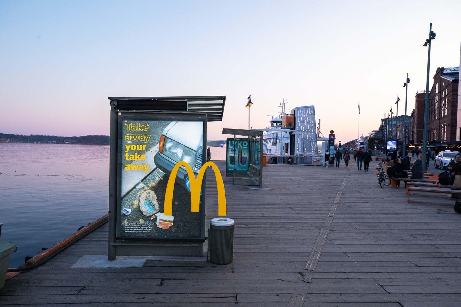 扔垃圾这事儿，麦当劳想认真对你说 ▏文艺风环保广告
